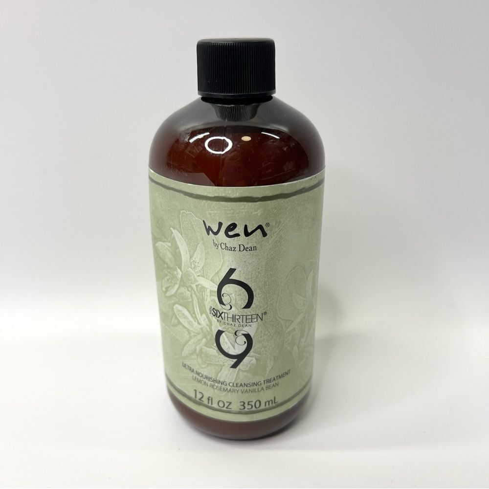 WEN by Chaz Dean Sixthirteen Ultra Nourishing Cleansing Treatment 12 Fl Oz NEW